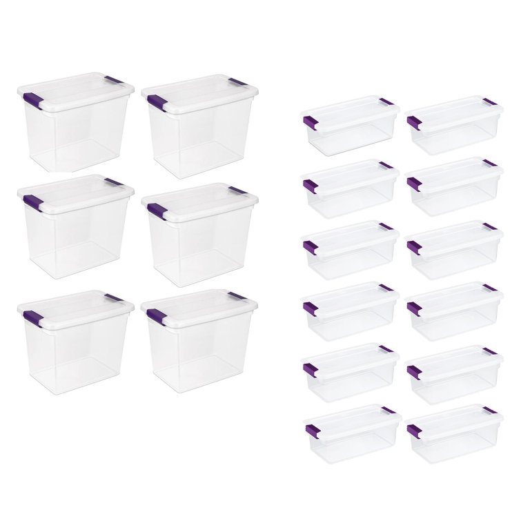Sterilite 27 qt Plastic Storage Tubs & Totes & Reviews Wayfair Canada